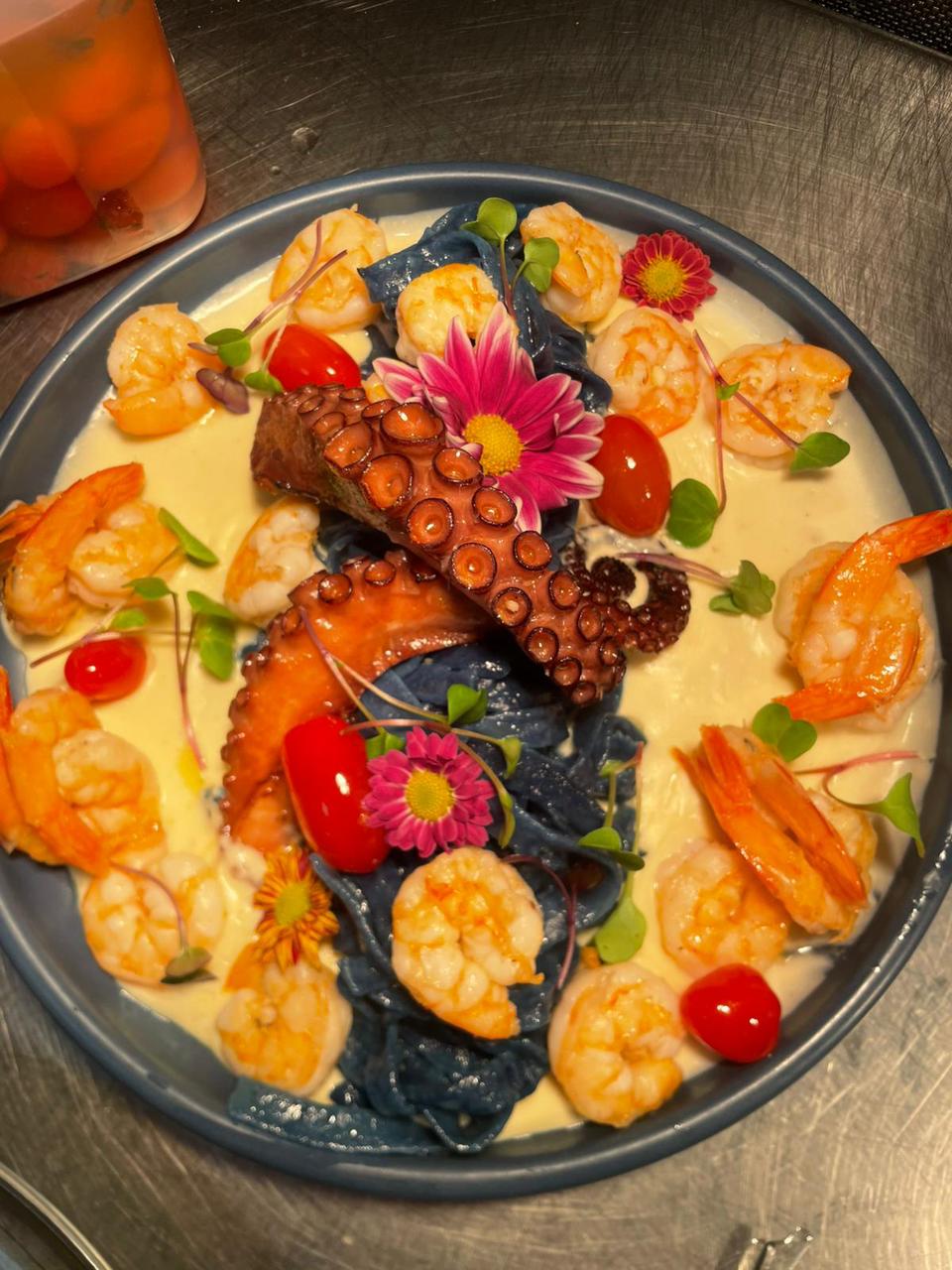 Prato autoral de João Estúdio Gastronômico